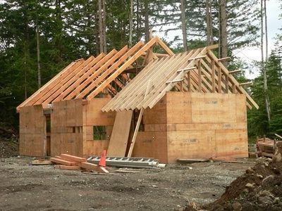Hvis du prøver å bygge ditt eget hjem. Forbered ditt materiale.